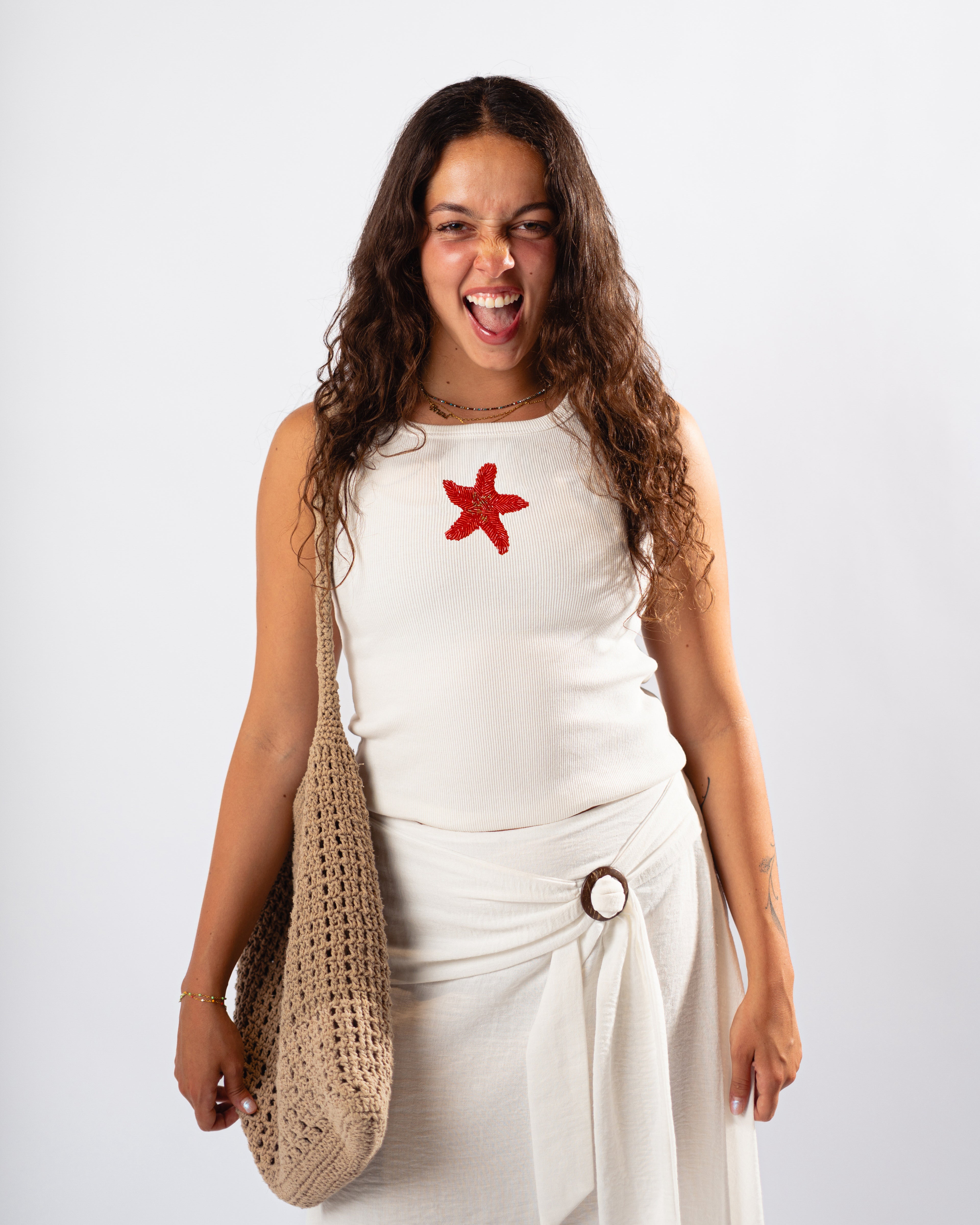 CRIMSON STARFISH TOP
