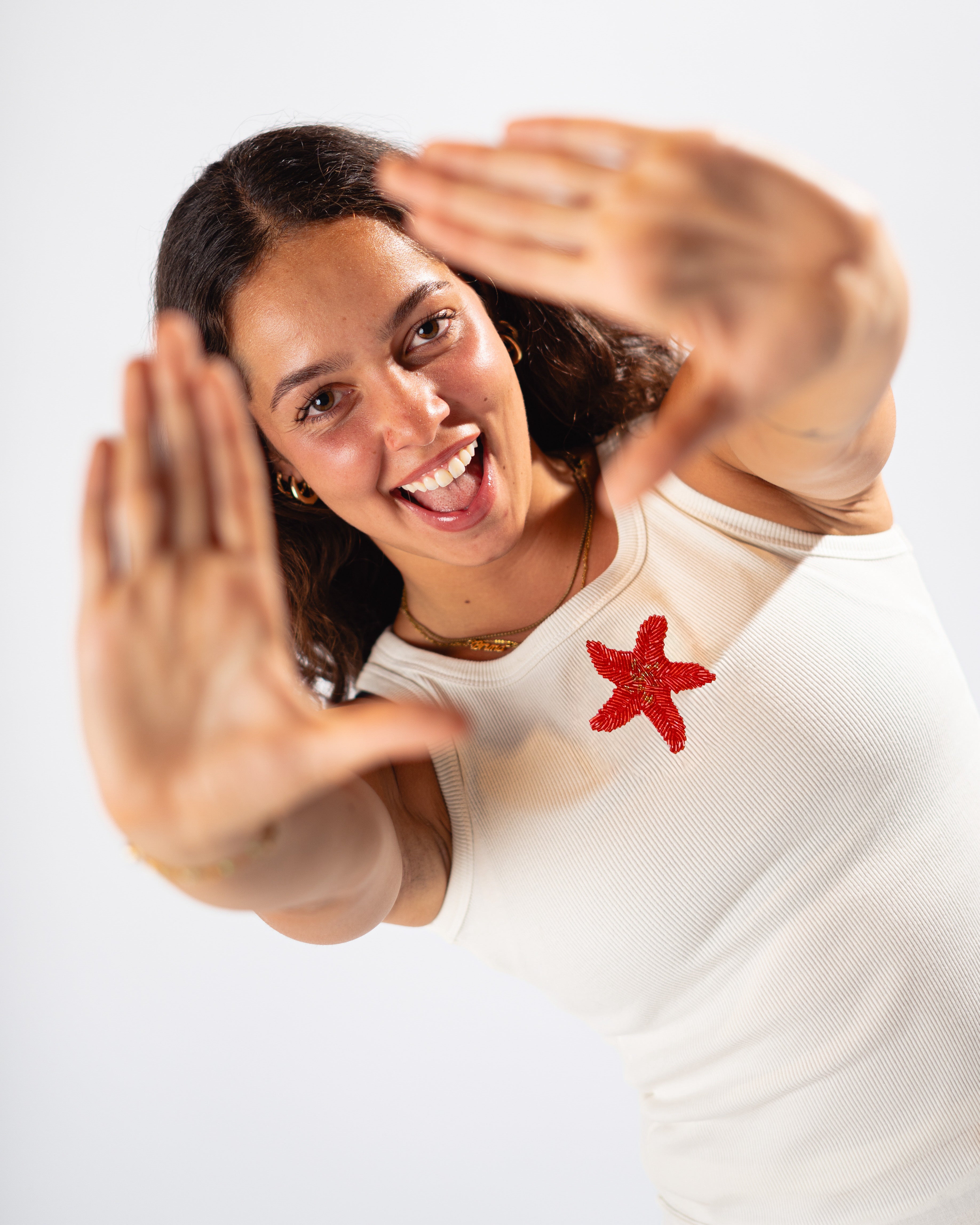 CRIMSON STARFISH TOP