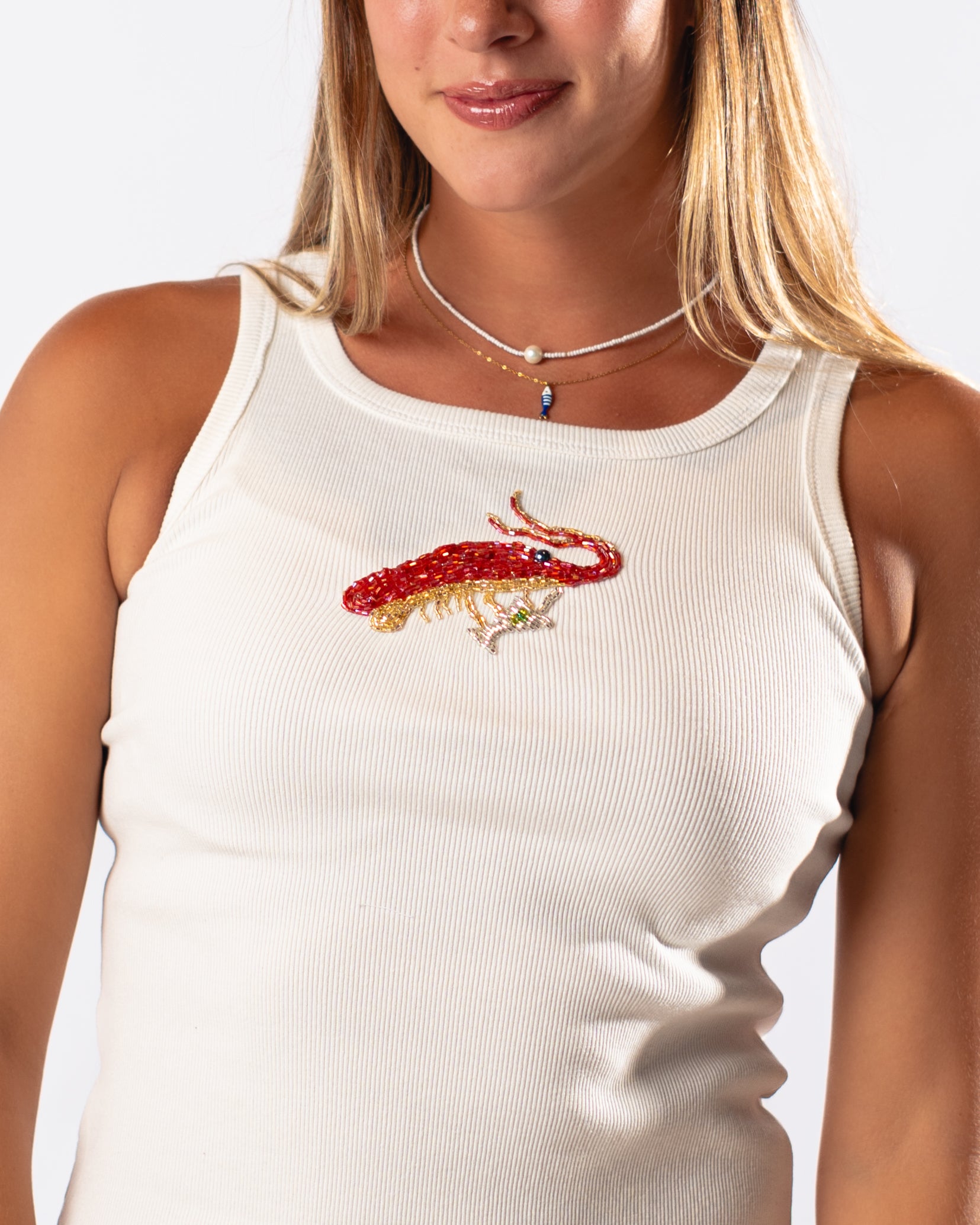 SASSY SHRIMP SIP TOP