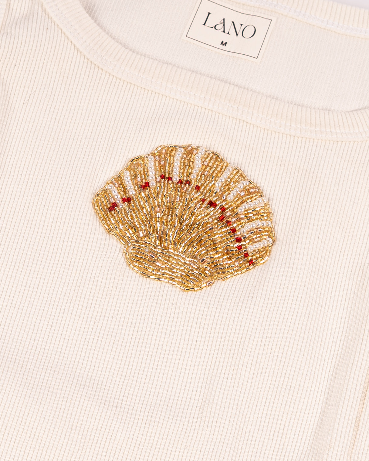GOLDEN SEASHELL TOP